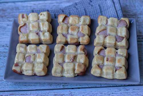 Petites tablettes à la saucisse