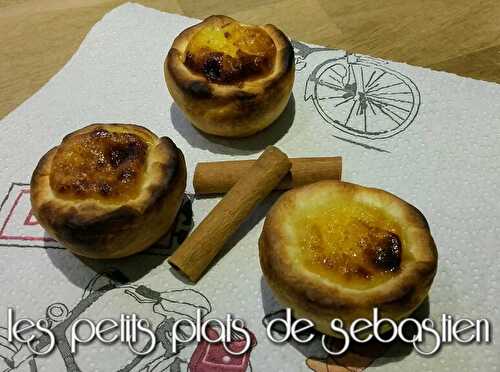 Pasteis de nata ou petits flans Portugais