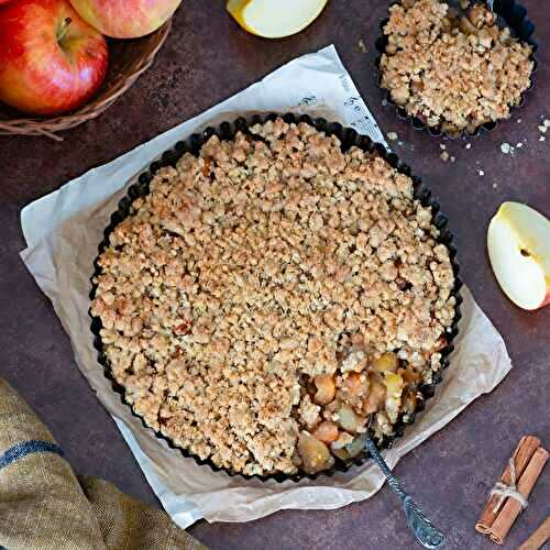 Crumble aux pommes, le dessert facile pour l’automne