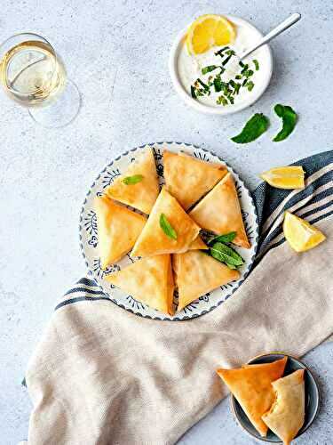 Bricks aux courgettes et feta