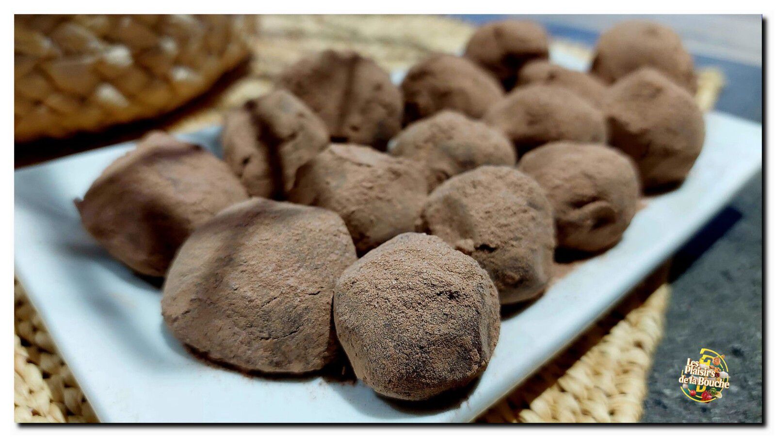 Truffes au chocolat gout caramel