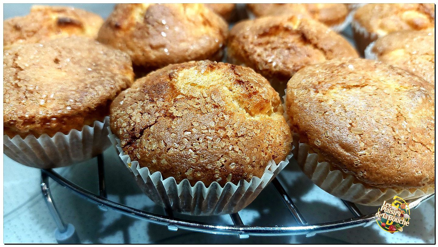 Muffins aux pommes caramélisées 