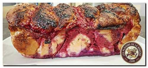 Brioche aux framboises