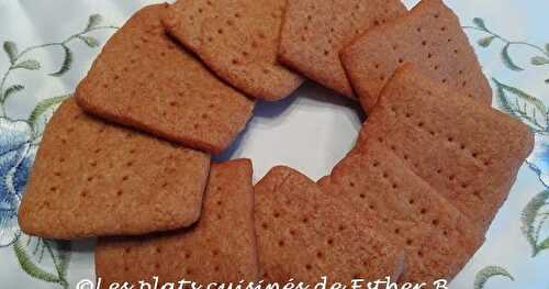 Biscuits graham fait maison