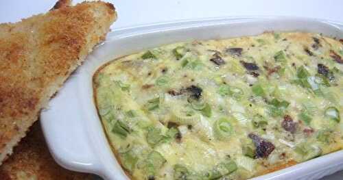 Casserole d’omelette au four