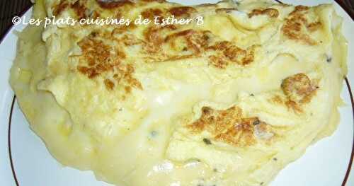 Omelette au fromage