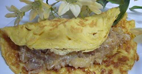 Omelette aux bananes