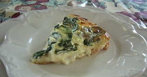 Quiche florentine