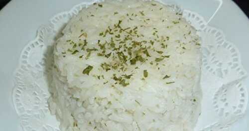 Riz basmati (au micro-onde)