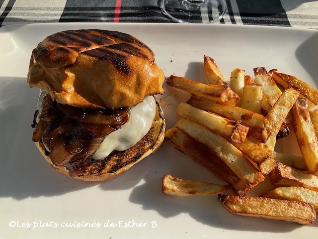 Burgers à la soupe à l'oignon française