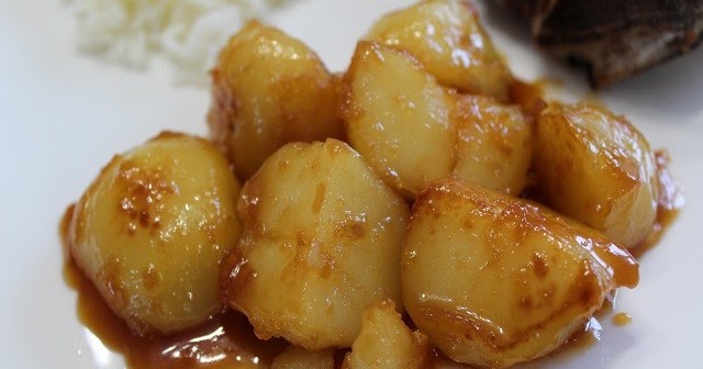 Pommes de terre caramélisées