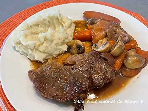 Rôti de palette à l’érable et champignons