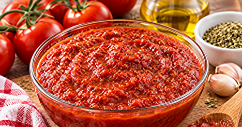 SAUCE A PIZZA BOUBOU (VERSION INSPIRÉE DE LA CÉLÈBRE PIZZA DE JONQUIÈRE) 🍕