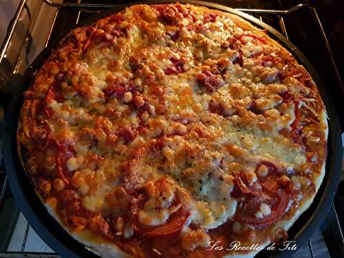 Pizza pancetta rosette