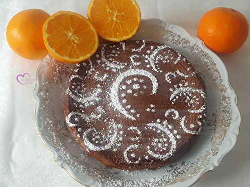 Gâteau à l’orange sans farine