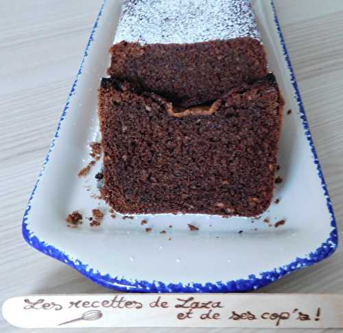 Cake moelleux chocolat noisettes