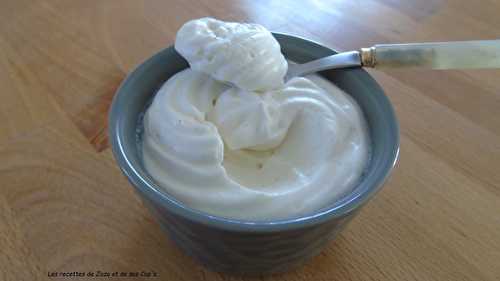 Mousse très vanillée au yaourt