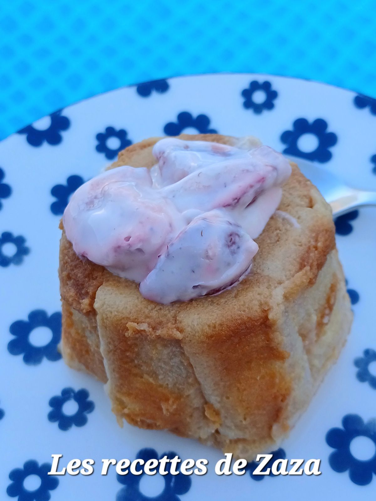 Minis Charlottes aux fraises du jardin