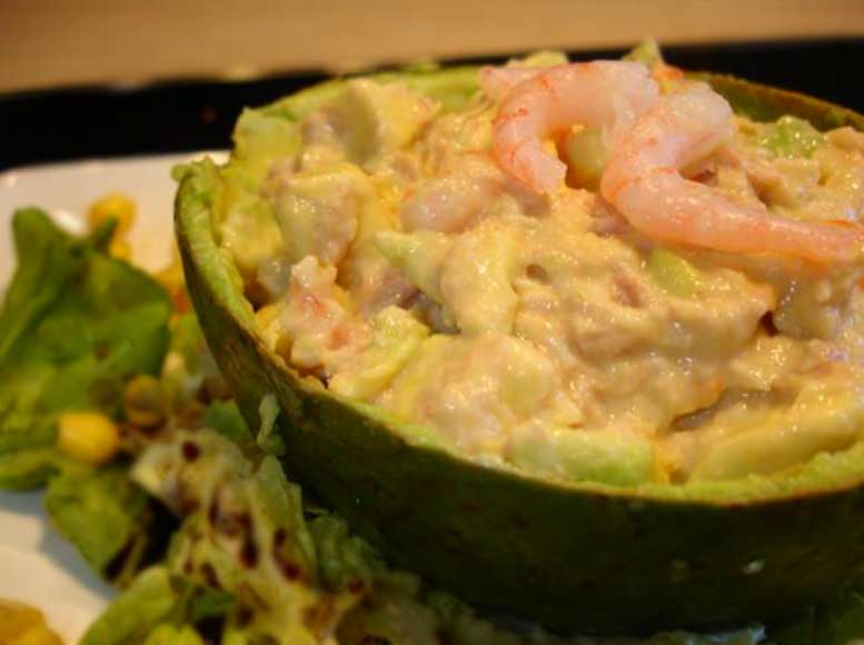 Avocats aux Crevettes - Cuisine Facile - Recette Mixte