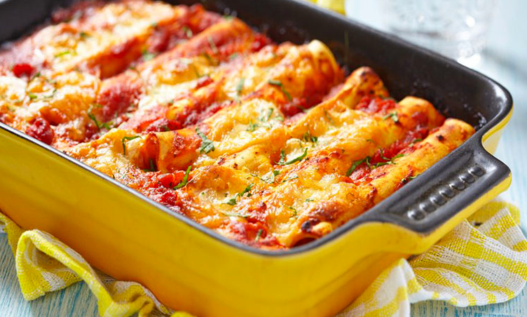 Cannelloni à la sicilienne…. Un régal : Recette Mixte