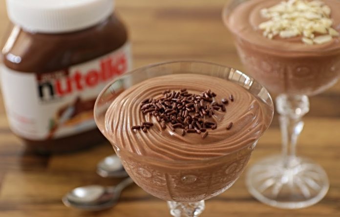 Délicieuse Mousse au Nutella au Thermomix - Recette Mixte