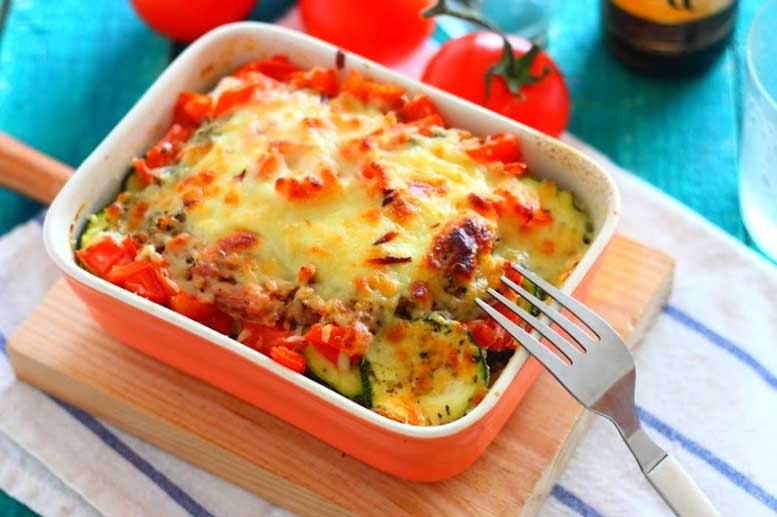 Gratin au Thon et Légumes WW - Recette Facile - Recette Mixte