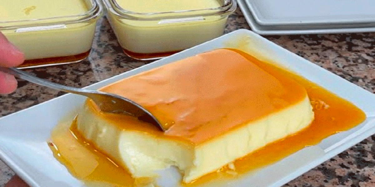 Flan à la noix de coco – une recette facile