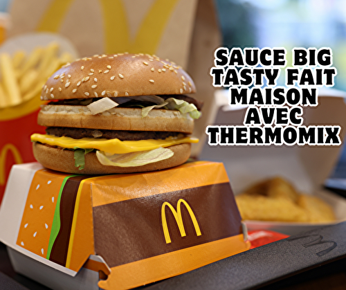 Sauce Big Tasty fait maison avec Thermomix