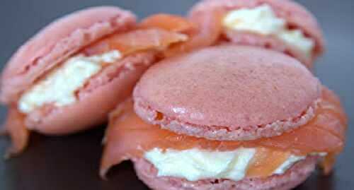 Macarons au Saumon et Fromage Frais : Gourmands