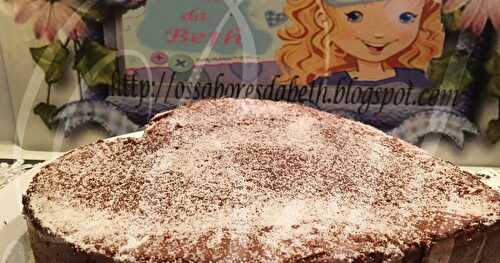 Gâteau au Chocolat Deux Ingrédients / Bolo de Chocolate Dois Ingredientes