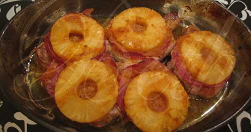 Rôti de Porc Grillé avec Ananas et Bacon / Lombo de Porco  com Ananas et Bacon