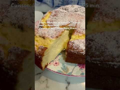 Gâteau Mousseux au Yaourt et Faisselle / Gâteau Mousseux de Iogurte e Queijo Fresco