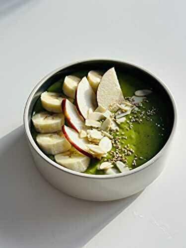 Bol de smoothie vert - Les Zackardises