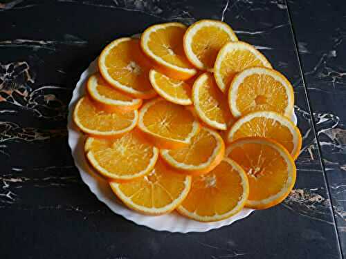 ORANGES EN ROSACE