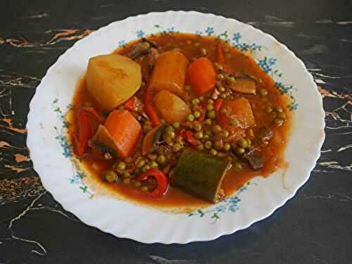 FRICASSEE DE LEGUMES