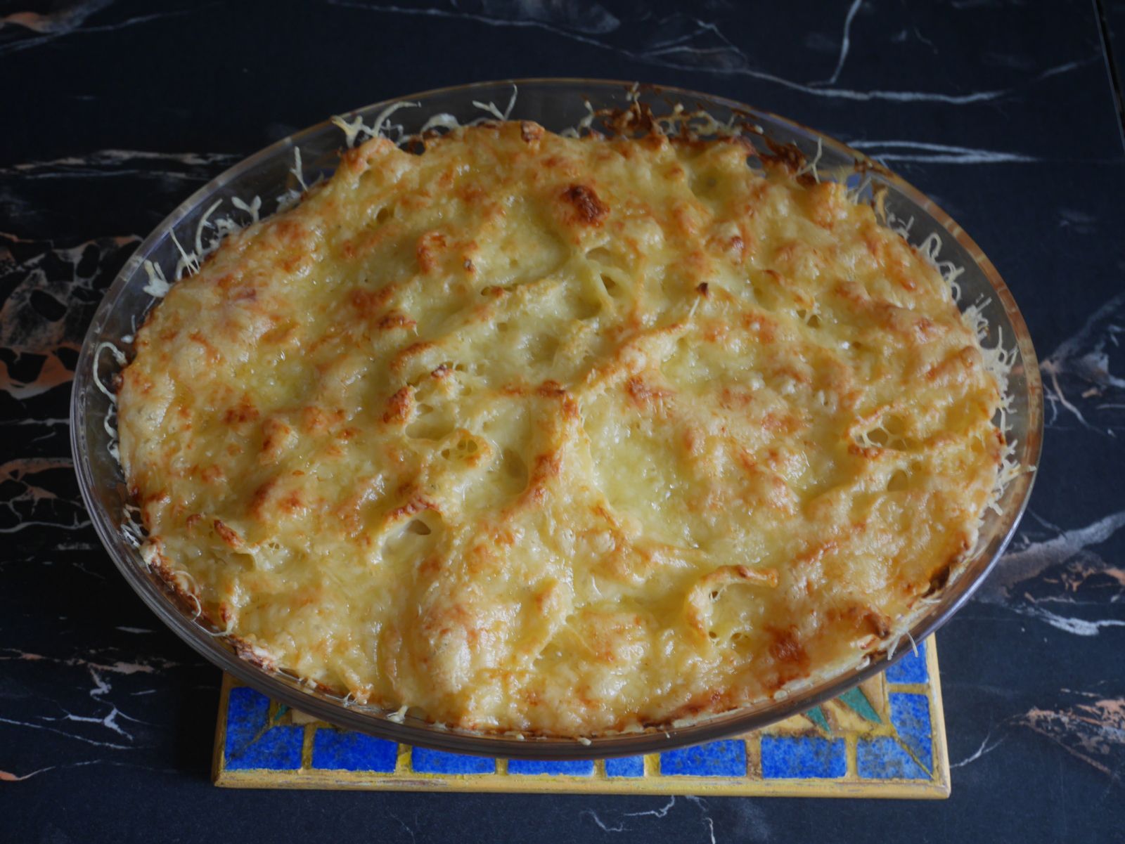 GRATIN DE PATES A LA BECHAMEL