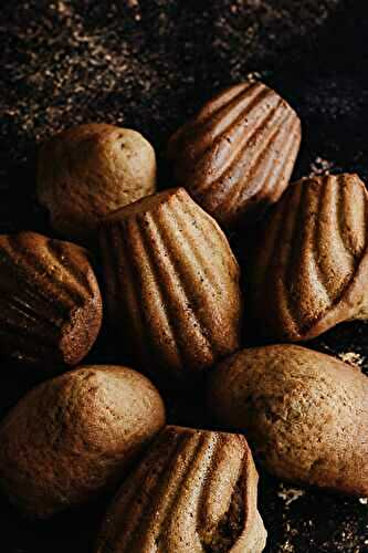 Madeleines coco citron vert