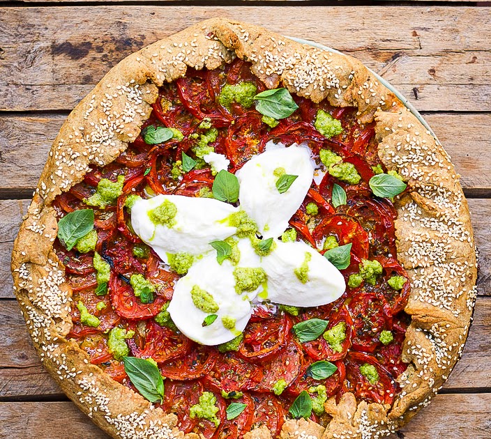 Ma tarte rustique à la tomate