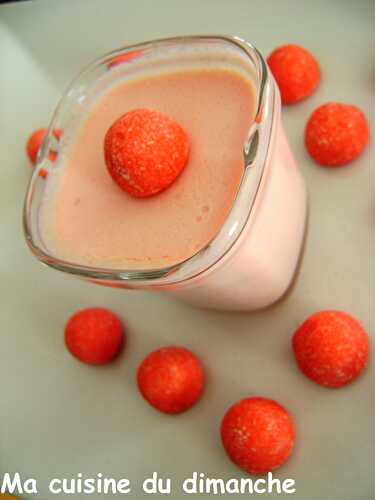 Yaourts aux fraises Tagada (avec yaourtière)