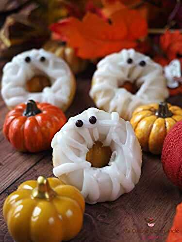 Mummy Donuts {Halloween}