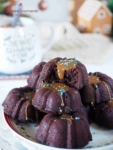 Mini Bundt Choco Café Caramel