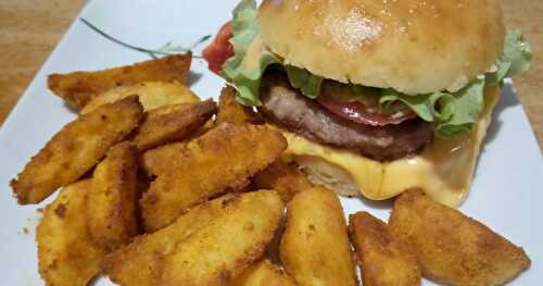 Burger 🍔 et potatoes maison