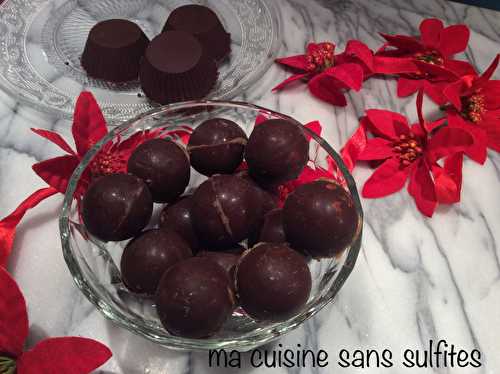 Chocolats fourrés faits maison IG bas ! - Passion nutrition