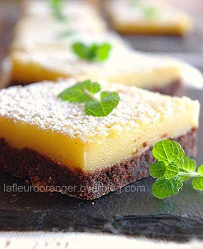 Lemon bars (citron / chocolat)