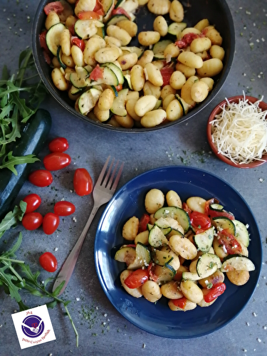 Gnocchis courgettes/tomates