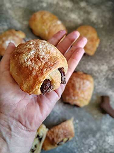 Pains au chocolat briochés