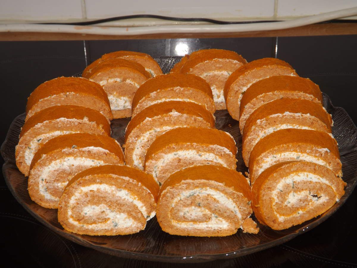 Biscuit roulé version salé