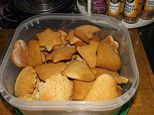 Biscuits de Noël en pain d’épices