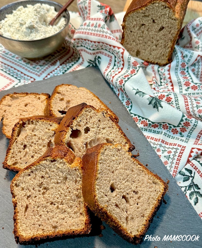 Cake à la farine de châtaigne