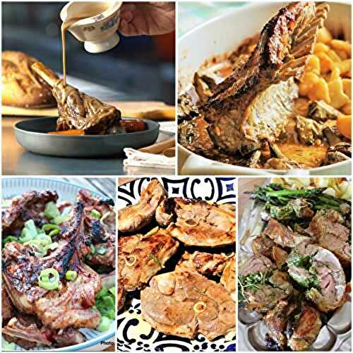 Manger de l'agneau à Pâques...